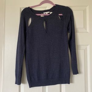 Small navy ROI sweater